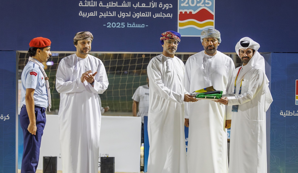 Qatar Wraps Participation in Gulf Beach Games with Seven Medals Receives 4th Edition Flag